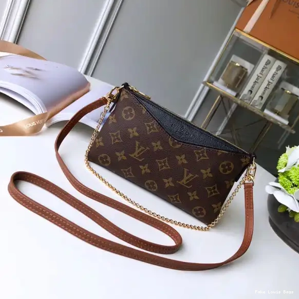Rep ladies PALLAS Vuitton Louis CLUTCH 0610